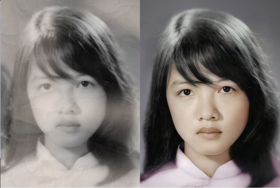 Phục chế ảnh cũ bằng công nghệ AI giúp lưu giữ ký ức gia đình Phục chế ảnh cũ bằng công nghệ AI giúp lưu giữ ký ức gia đình