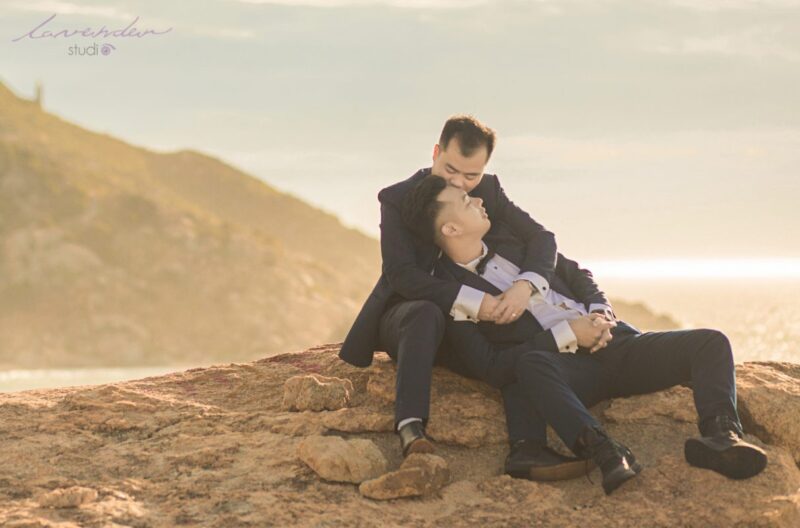 Chụp ảnh cưới ở biển Vĩnh Hy, Phan Rang